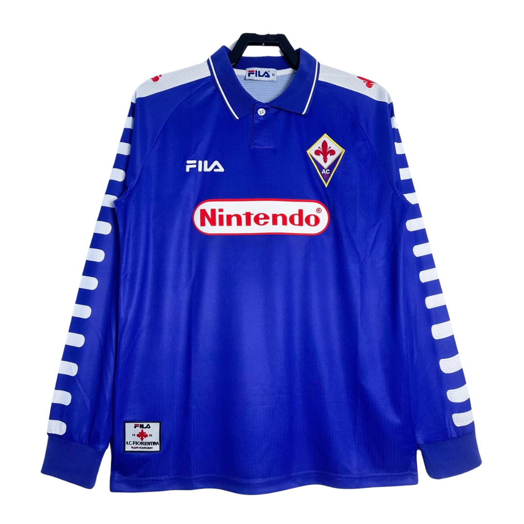 Fiorentina Lange Mouw Thuisshirt - 1998-99