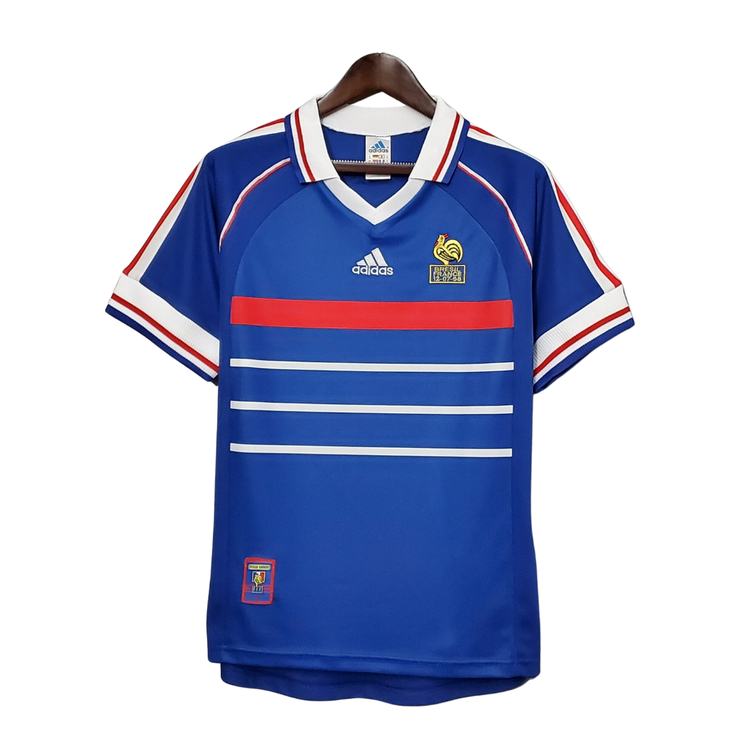 Maillot domicile de la France - Vainqueur de la Coupe du monde 1998