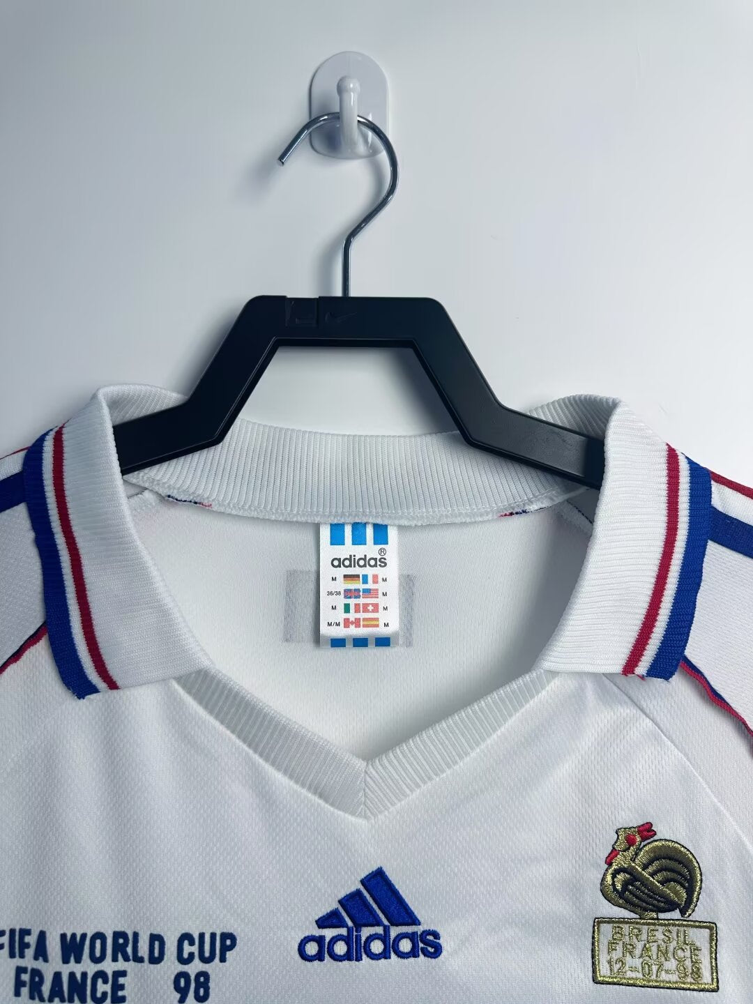 France Long Sleeve Away Shirt - 1998