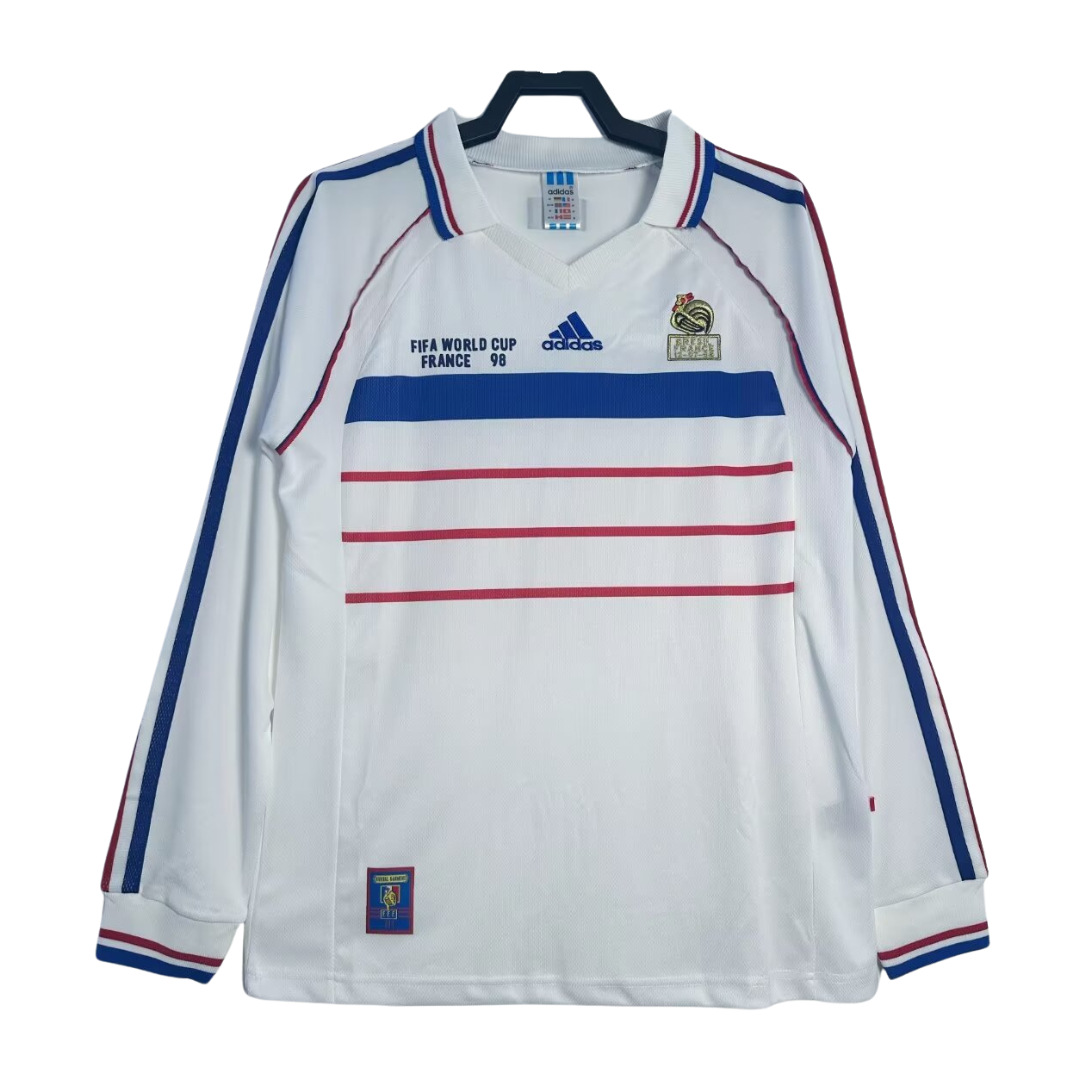 France Long Sleeve Away Shirt - 1998