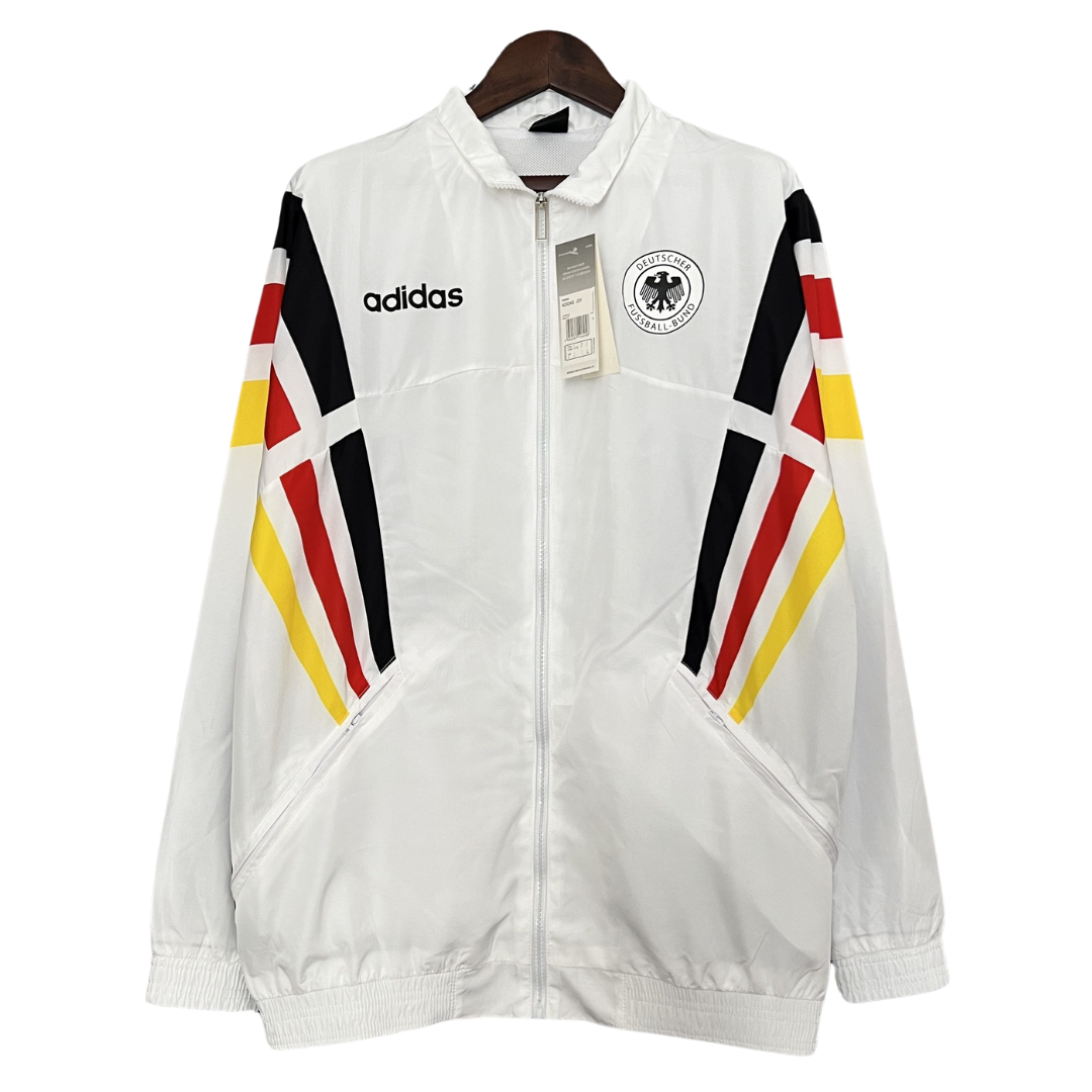 Germany Retro Windbreaker Jacket - White