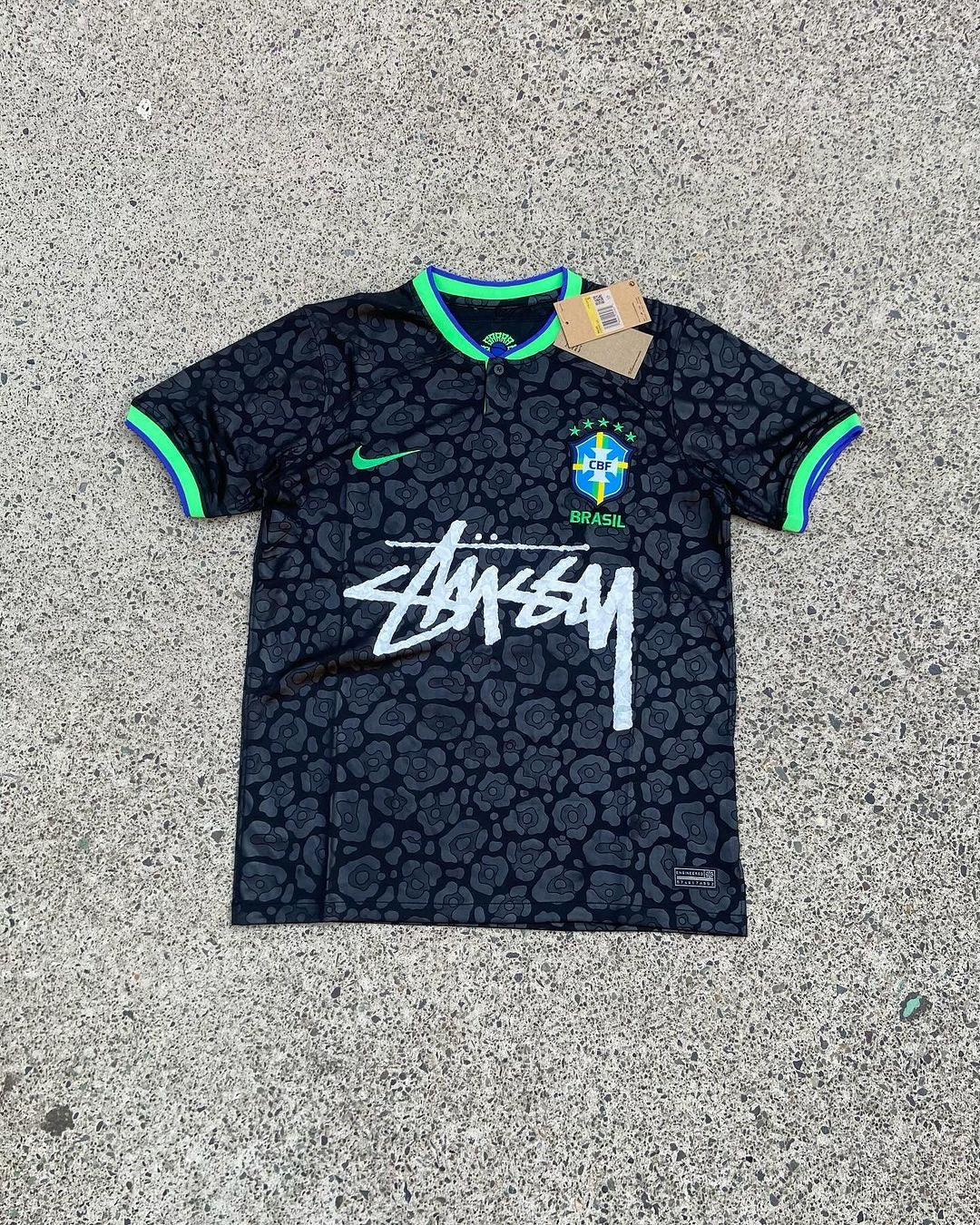 Brazilië Zwart x Stussy Speciale Editie