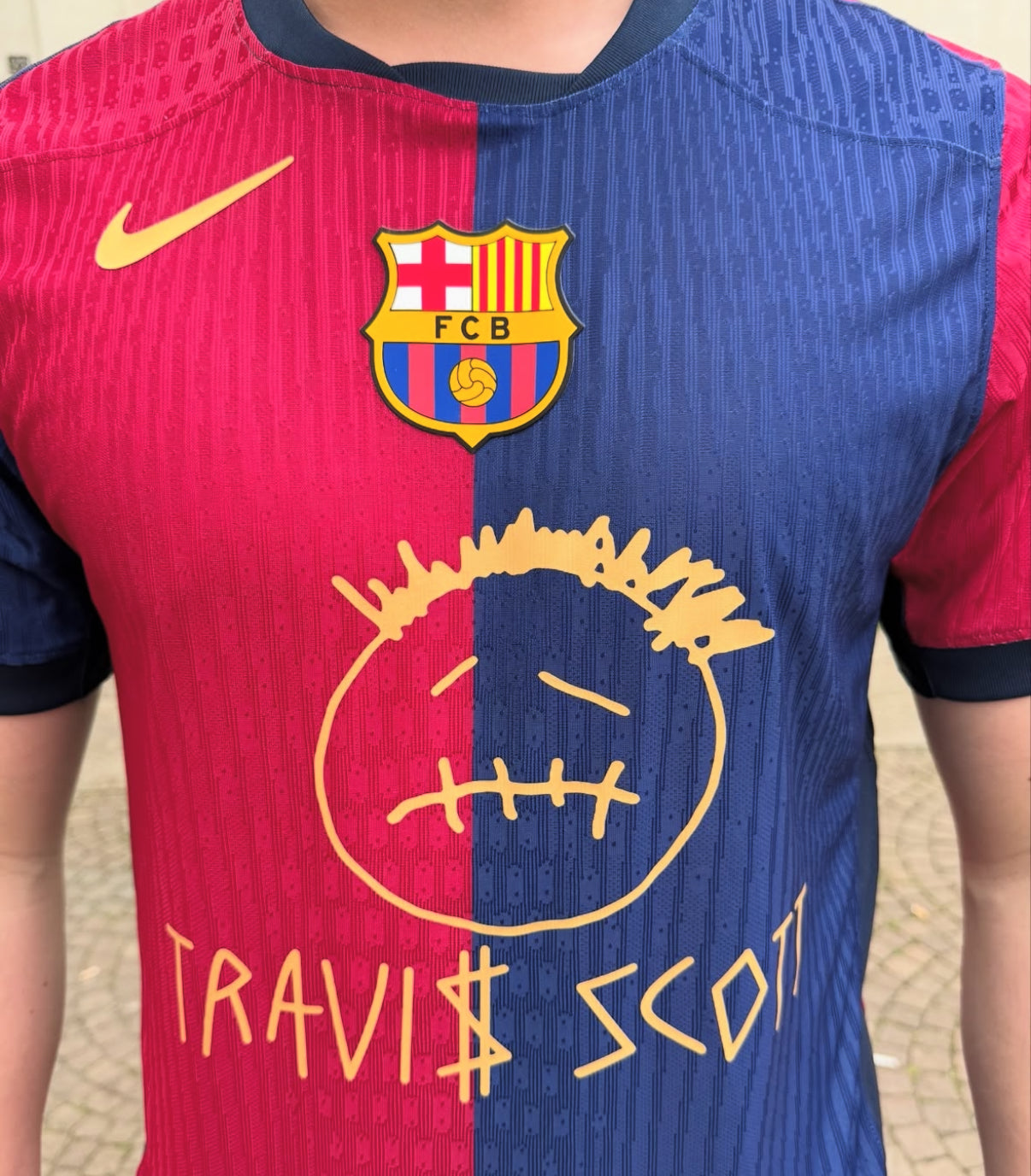 Fc Barcelona X Travis scott special edition jersey
