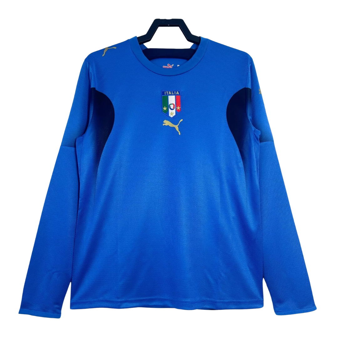 Italy Long Sleeve Home Shirt - 2006