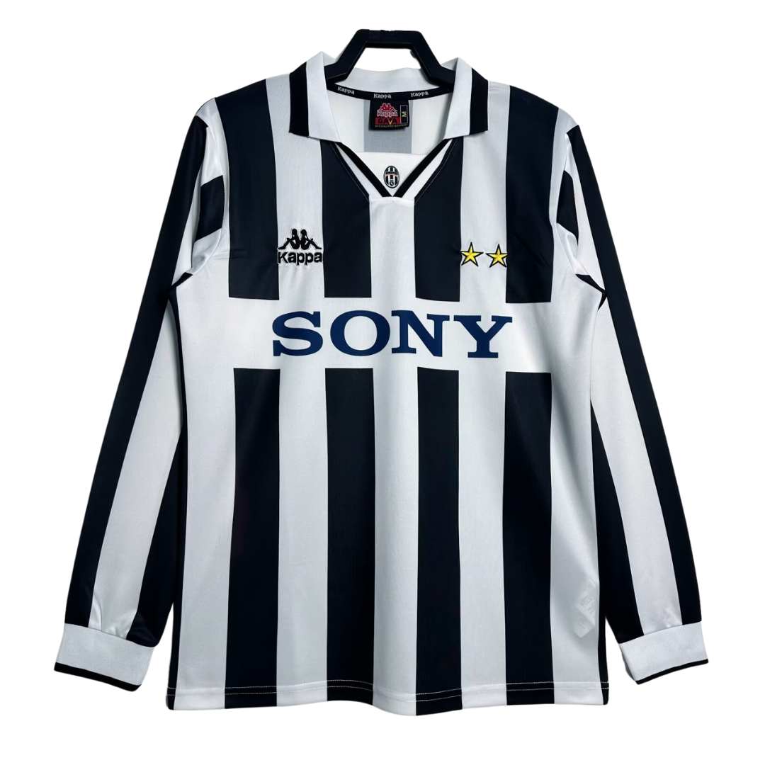 Juventus Long Sleeve Home Shirt - 1995-97