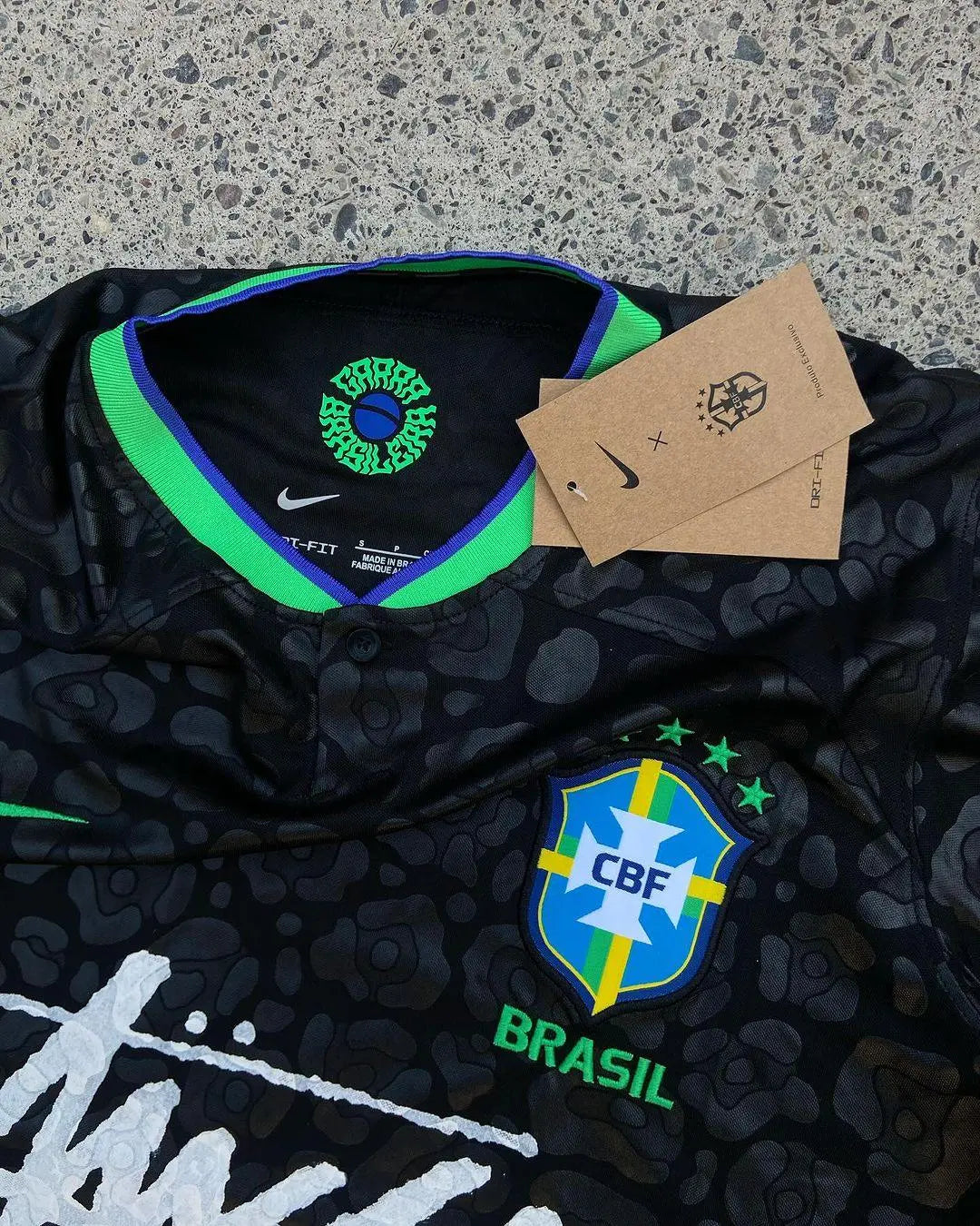 BRASILIEN-EDITION-STUSSY-TRIKOT