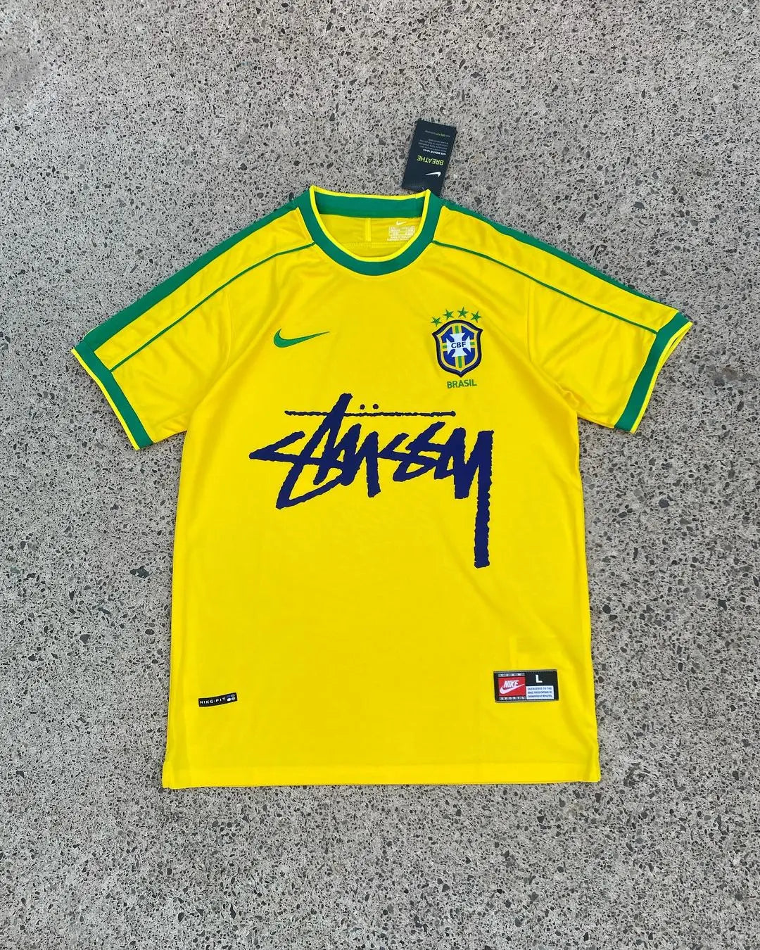 BRASILIEN-EDITION-STUSSY-TRIKOT