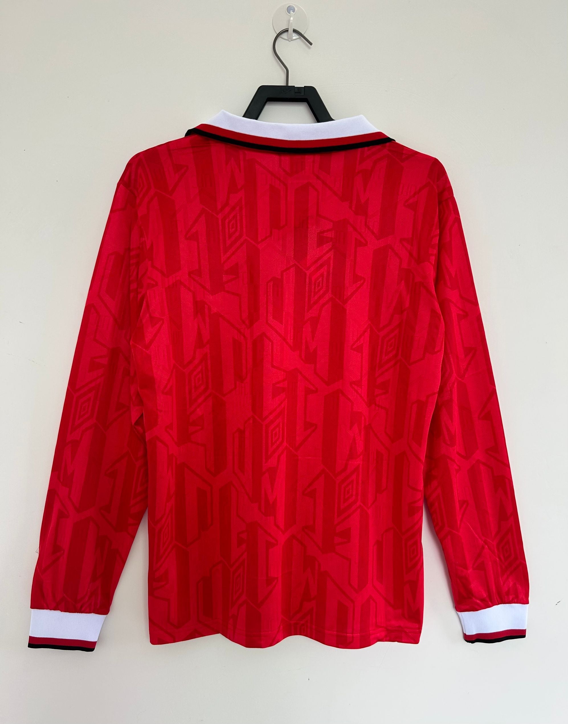 Manchester United Long Sleeve Home Shirt - 1992-94