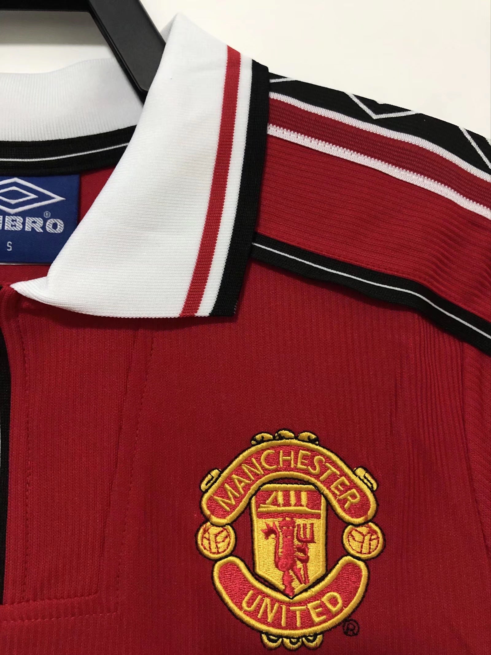 Manchester United thuisshirt met lange mouwen - 1998-99