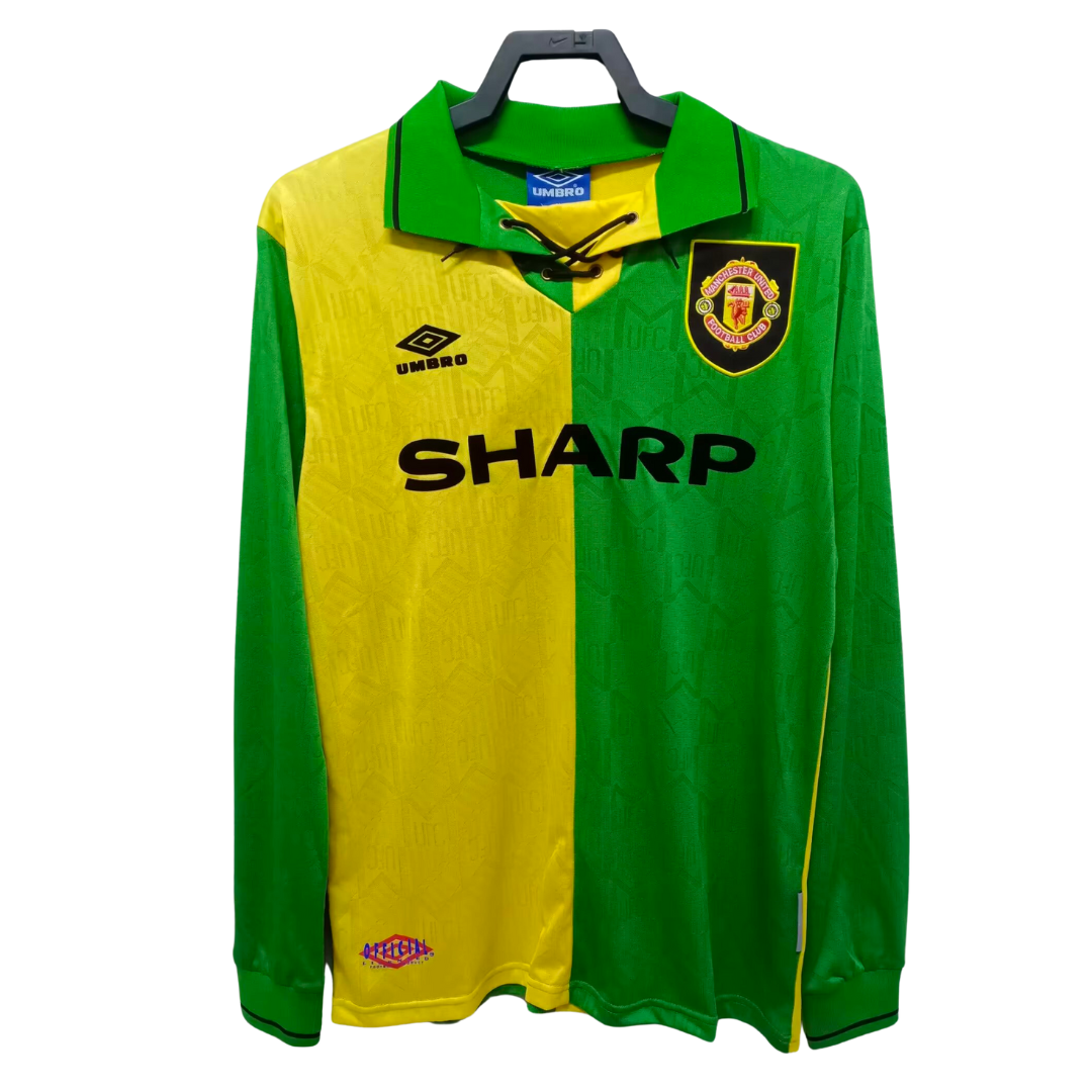 Manchester United Lange Mouw Derde Shirt - 1992-94