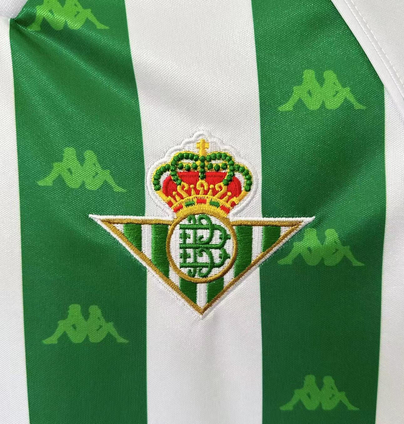 Real Betis Long Sleeve Home Shirt - 1995-97