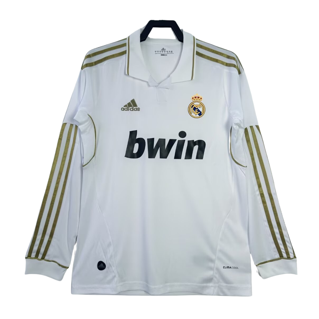 Real Madrid Long Sleeve Home Shirt - 2011-12