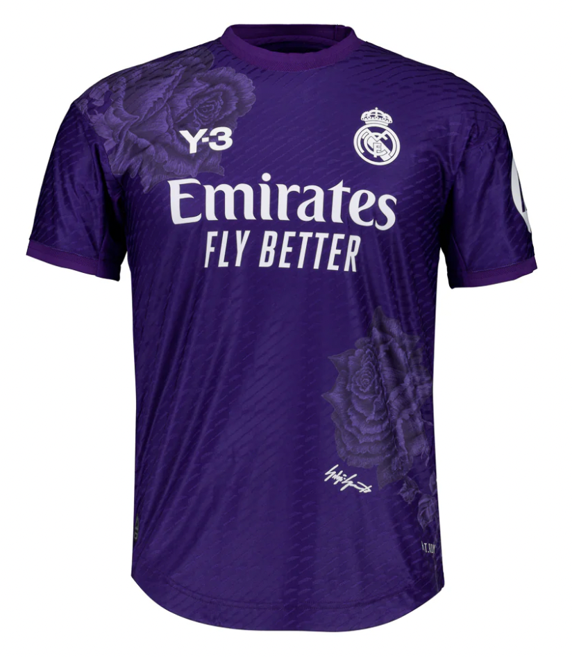 REAL MADRID X Y-3 2023/24 COLLAB (LILA) TRIKOT