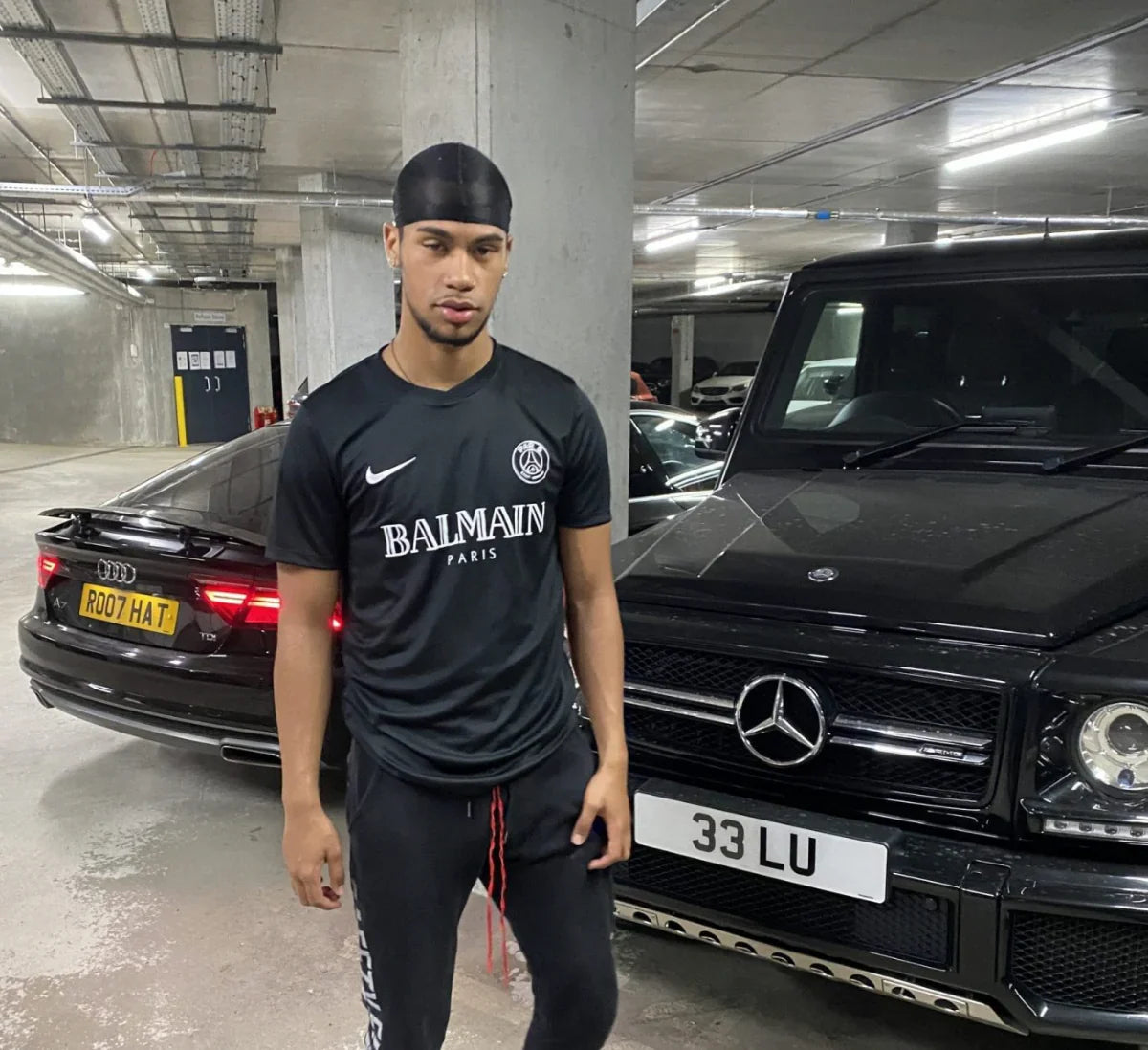 PSG x BALMAIN Schwarz