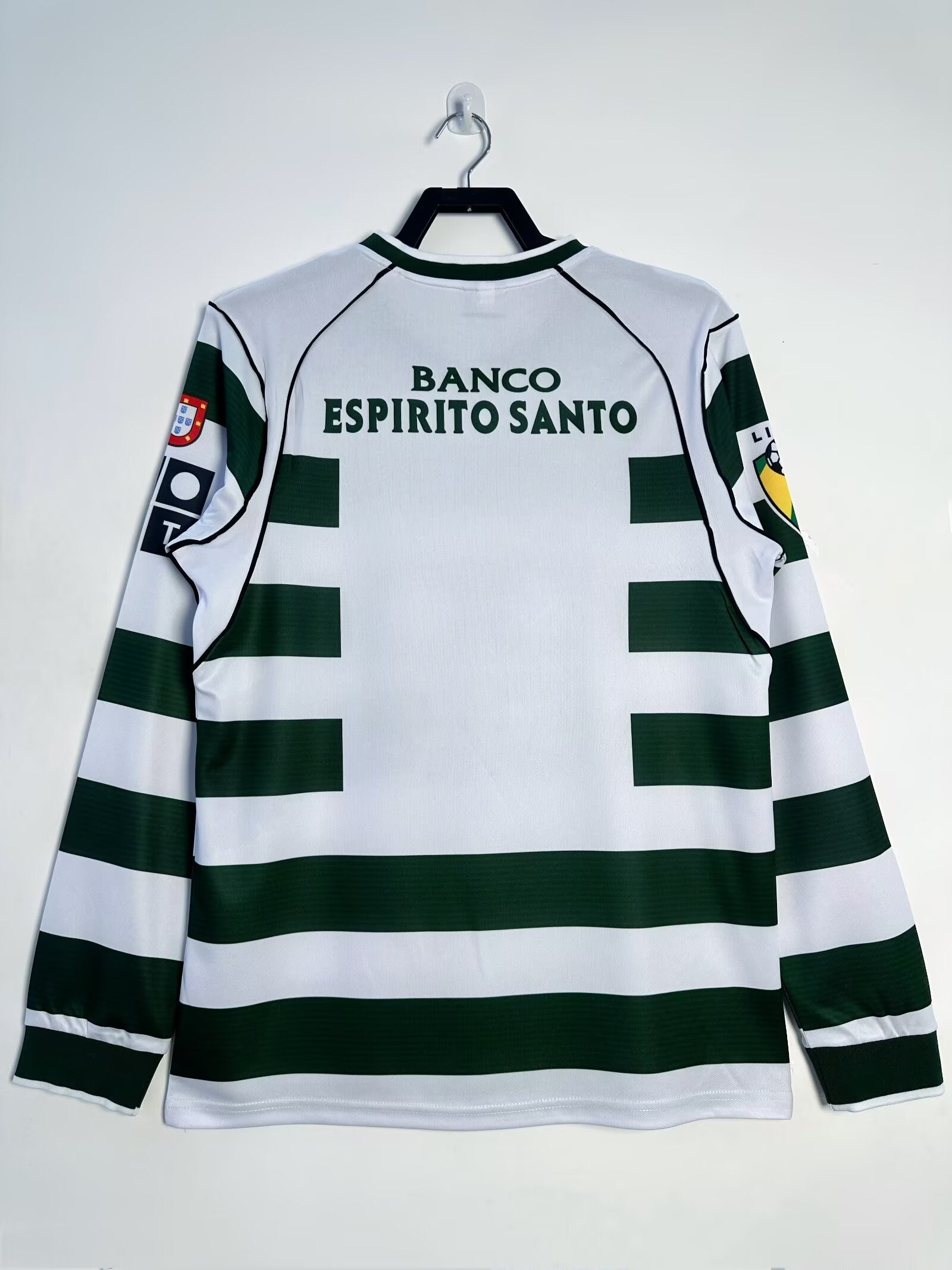 Sporting Portugal Long Sleeve Home Shirt - 2001-03