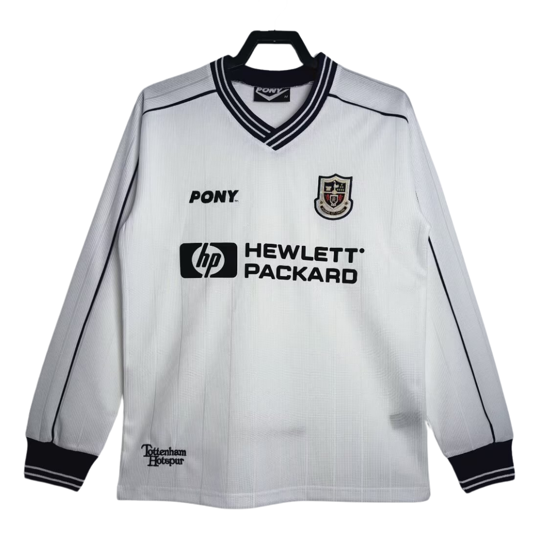 Tottenham Long Sleeve Home Shirt - 1997-99