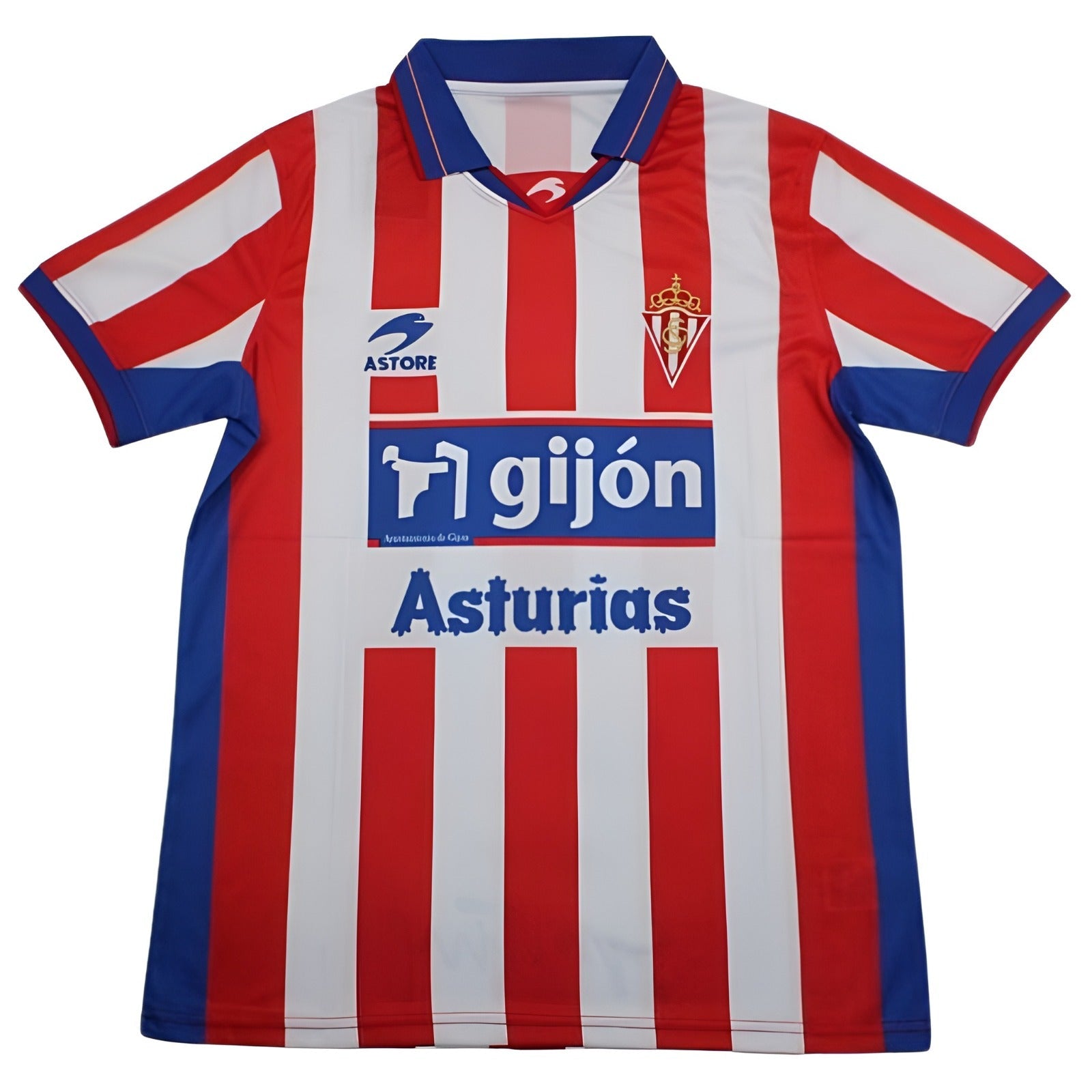 Retro Sporting Gijón Home Shirt 2002/2003 Football Shirt
