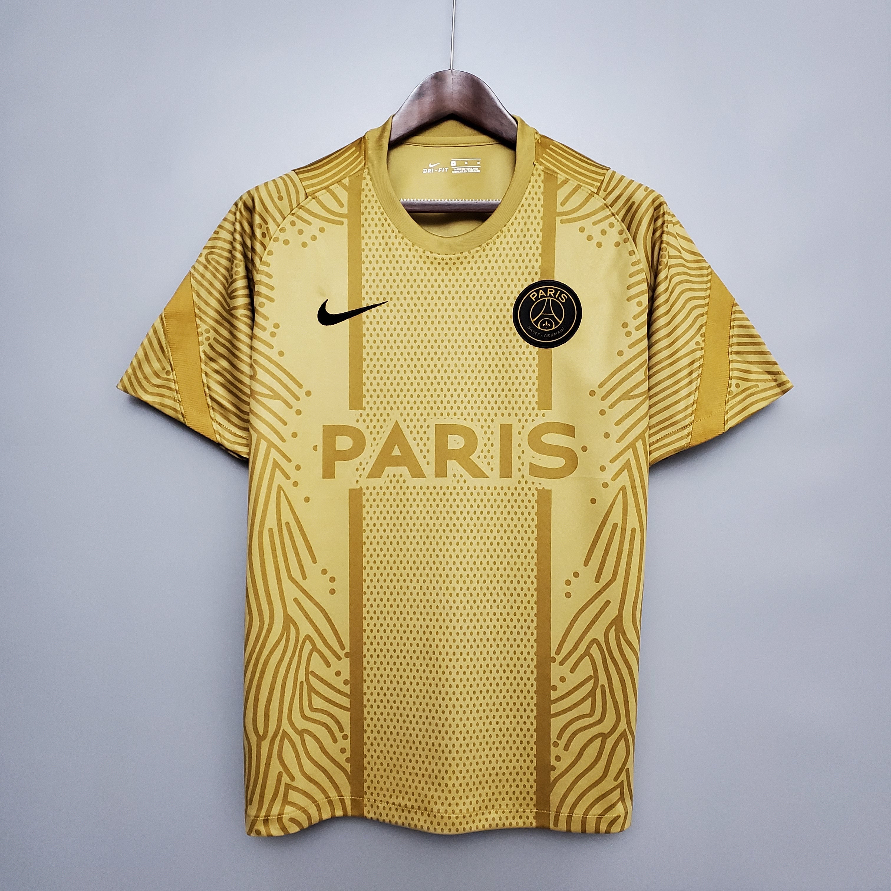 20/21 PSG training suit gold pattern