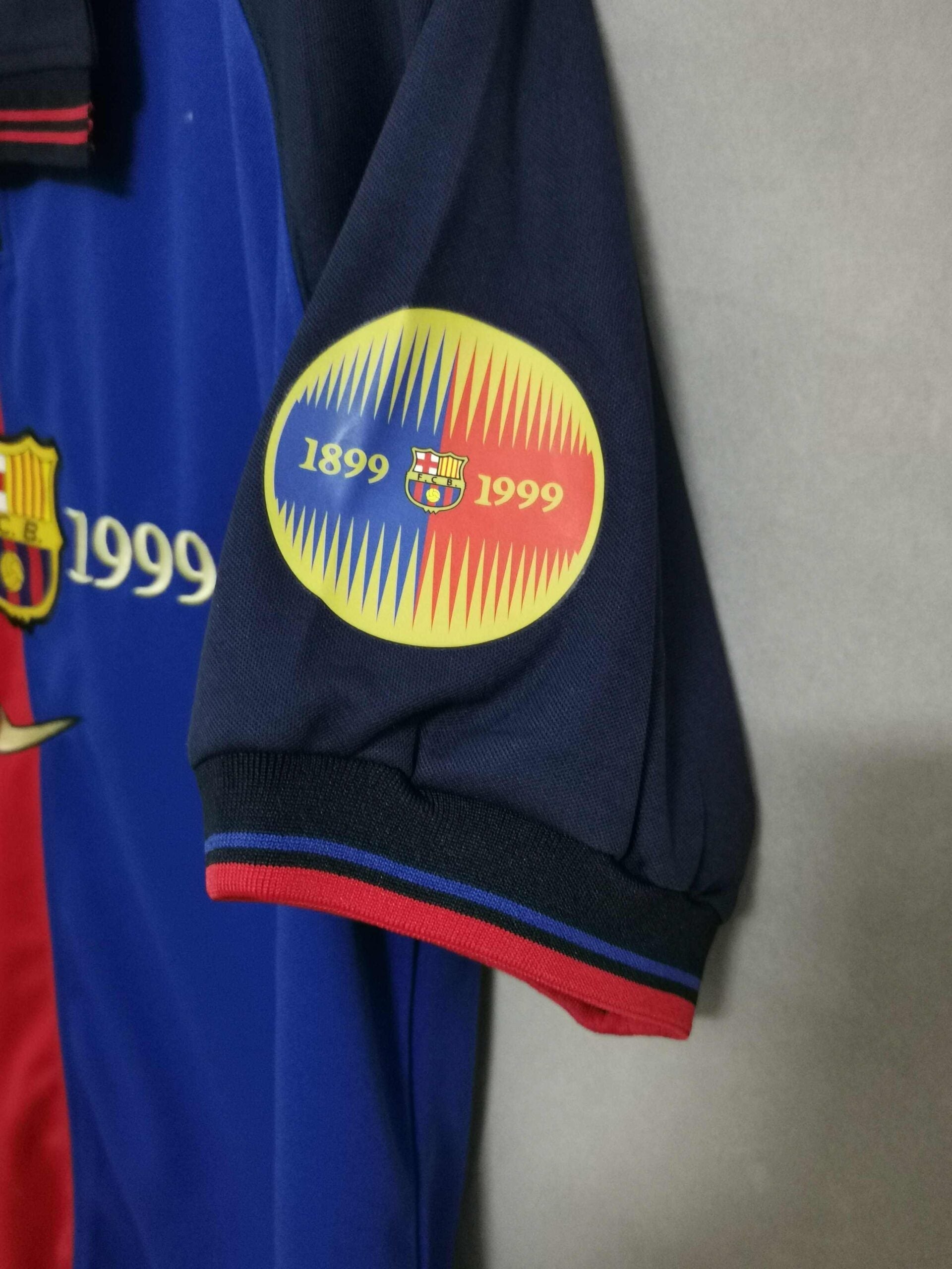 FC Barcelona Thuisshirt - 100 Jaar - 1998-1999