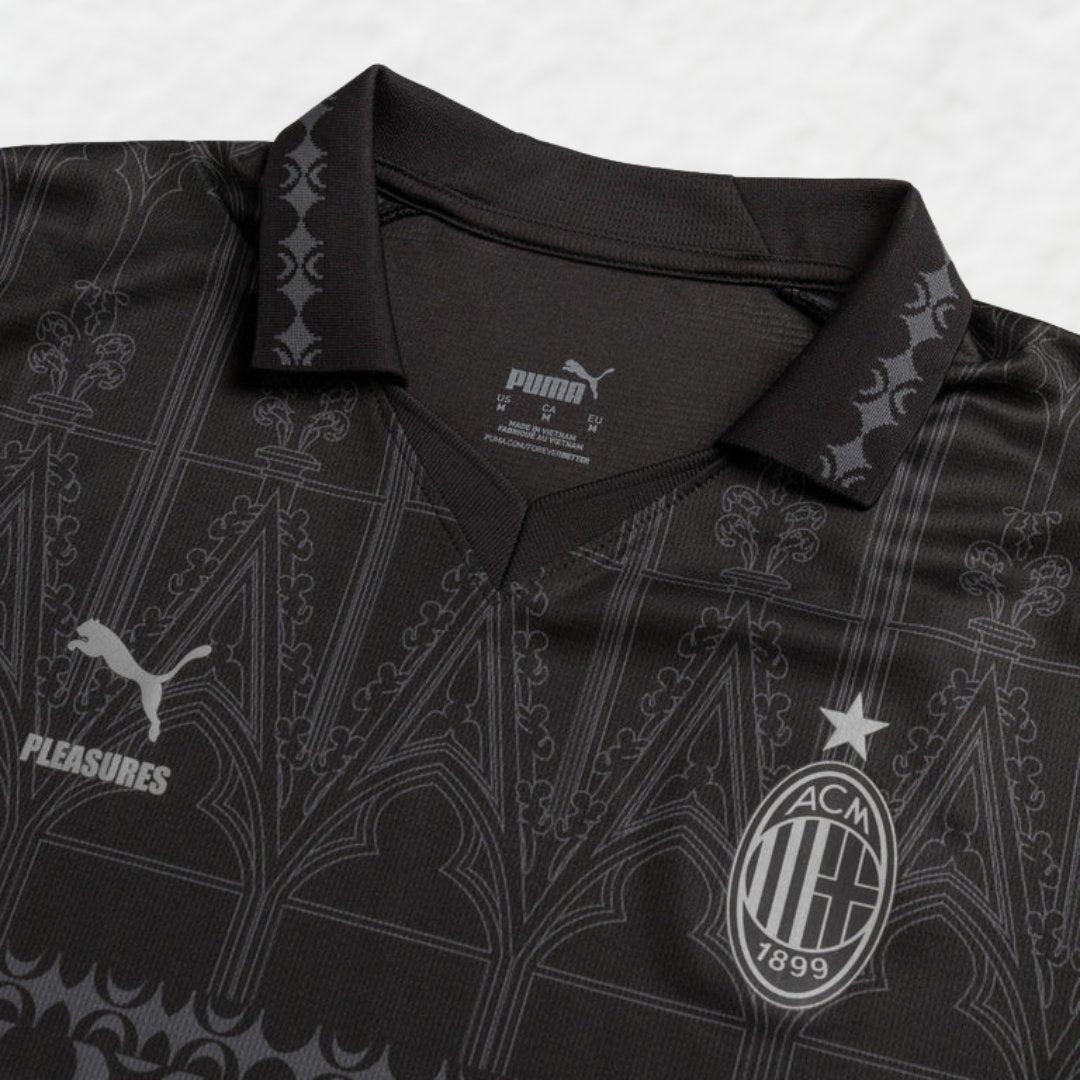 AC MILAN X PUMA X PLEASURES 2023/24 REPLICA SHIRT