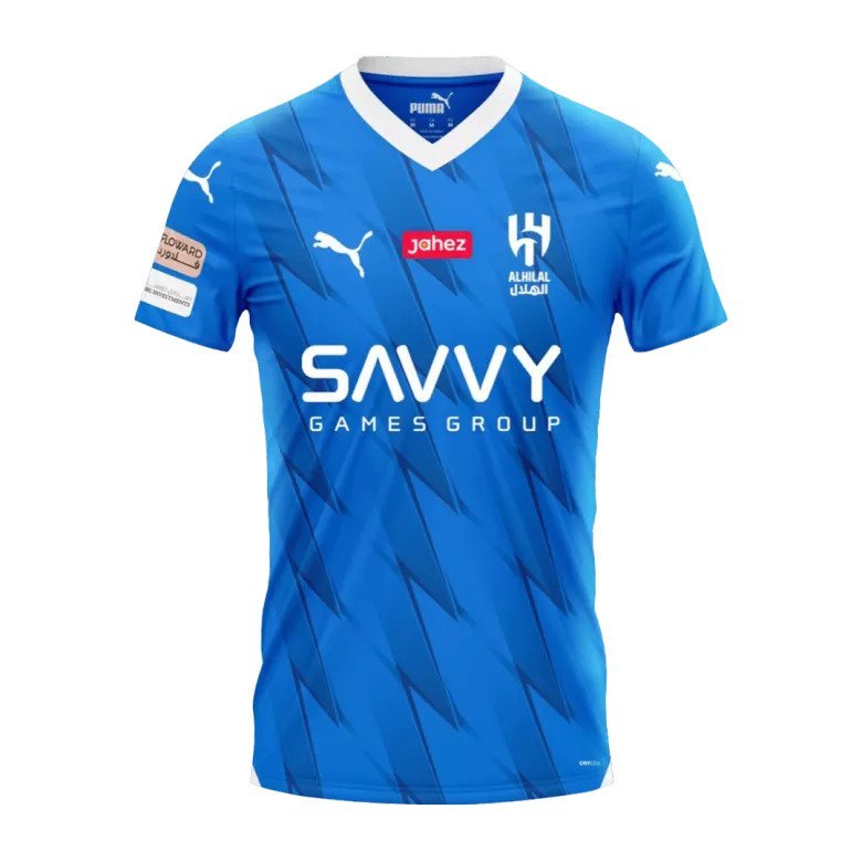 Al Hilal SFC Heim-Fußballtrikot 2023/24