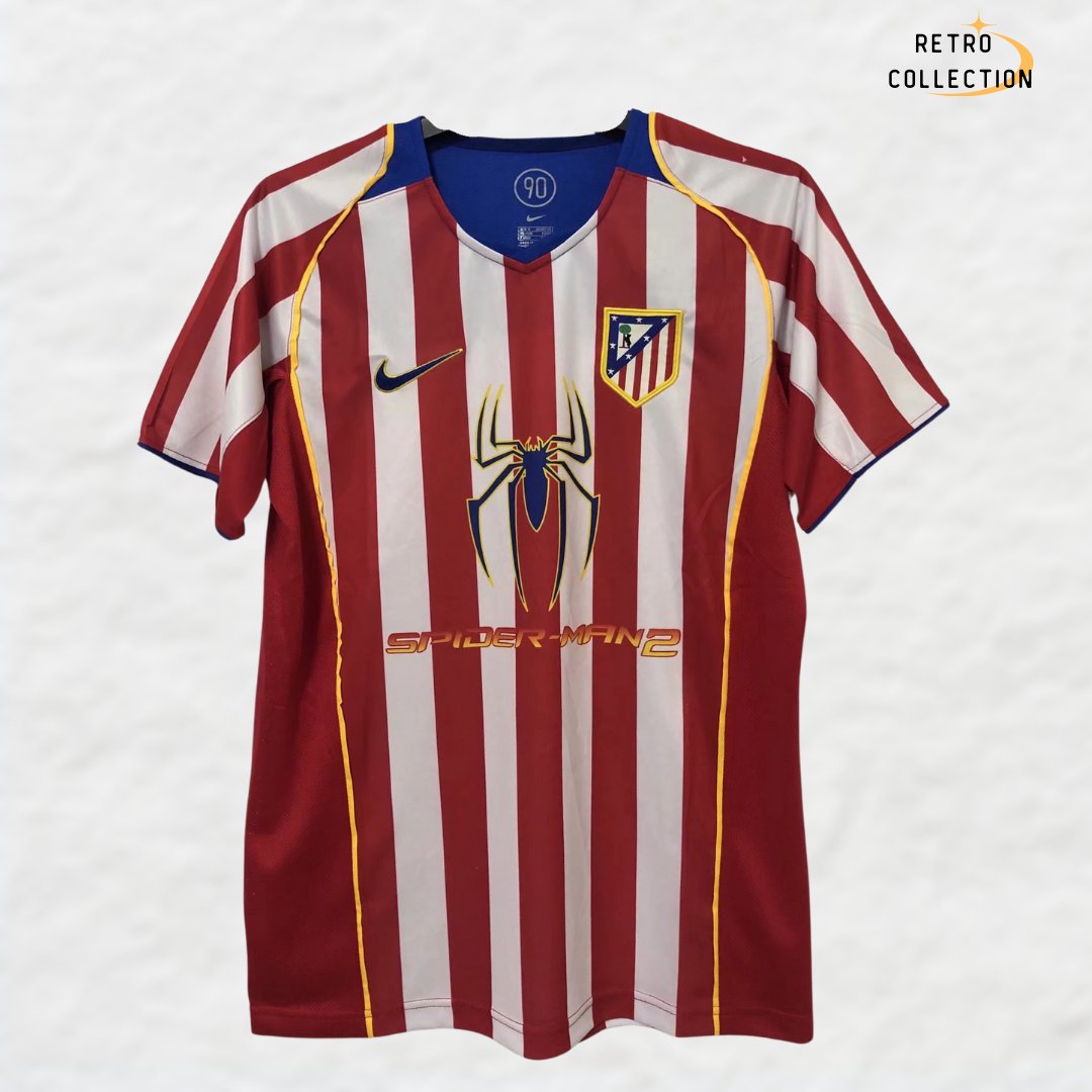 ATLETICO MADRID 2004/05 RETRO-HEIMTRIKOT