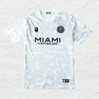 BAPE X INTER MIAMI 2023/24 WIT CAMO SHIRT