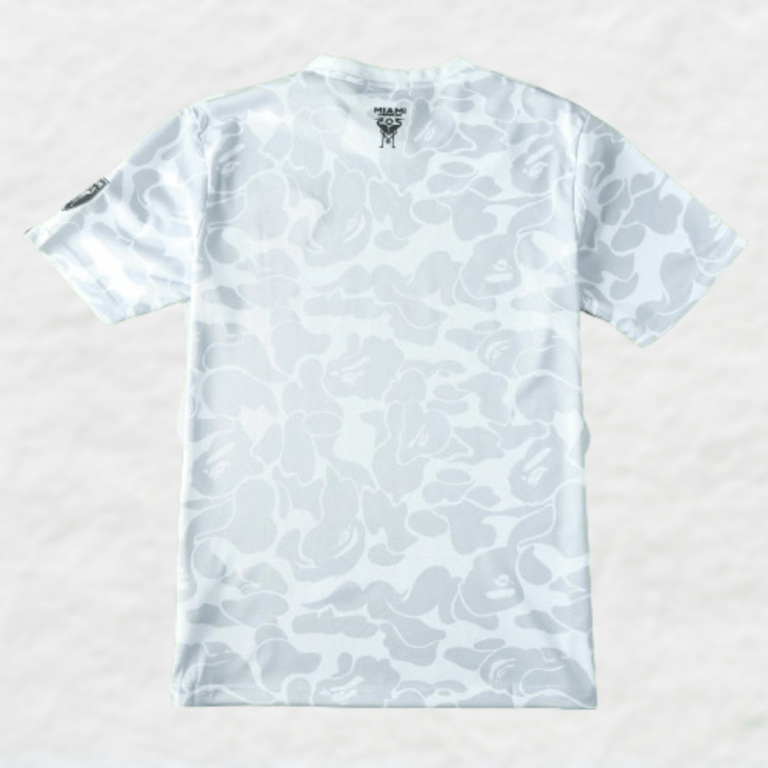 BAPE X INTER MIAMI 2023/24 WHITE CAMO SHIRT