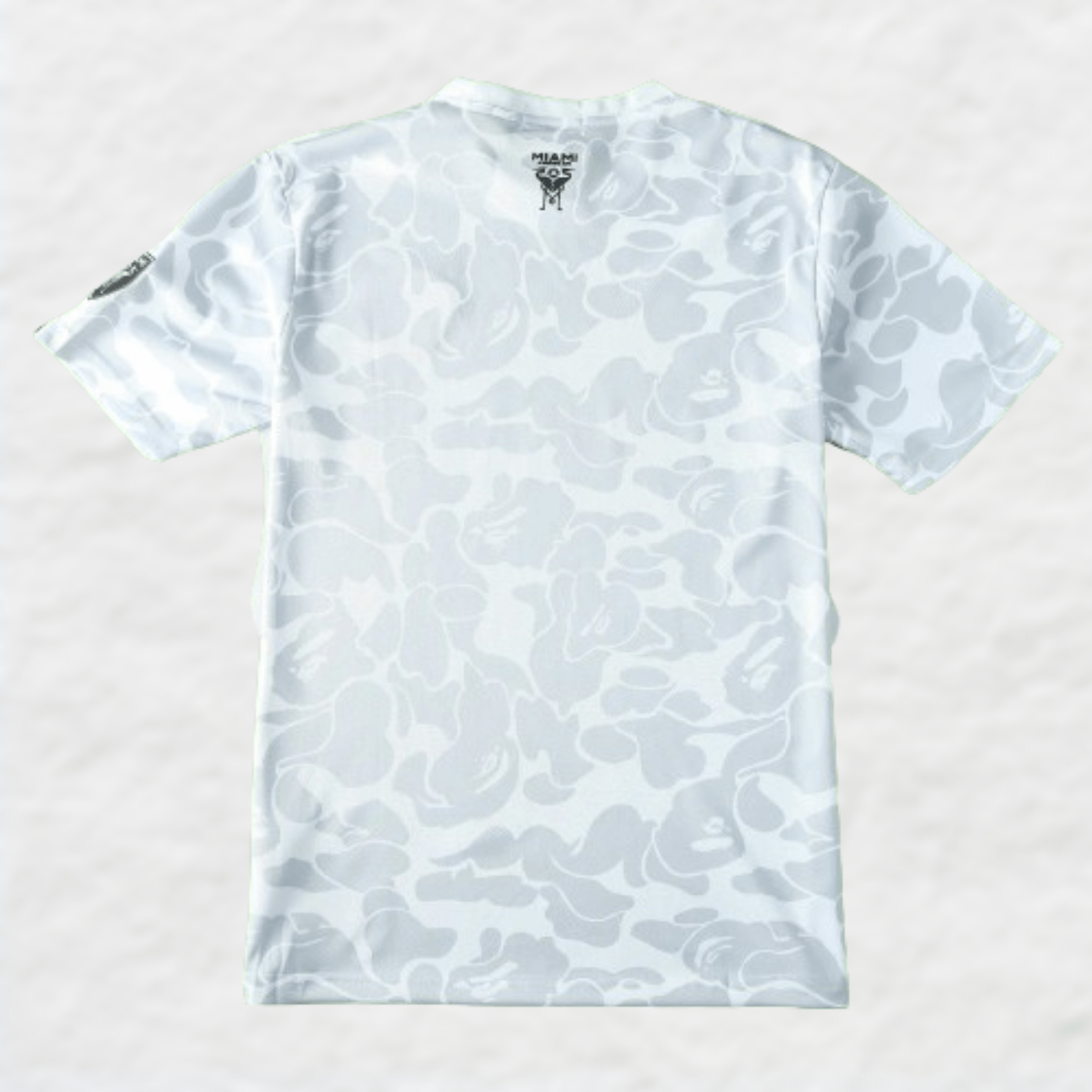 BAPE X INTER MIAMI 2023/24 WIT CAMO SHIRT