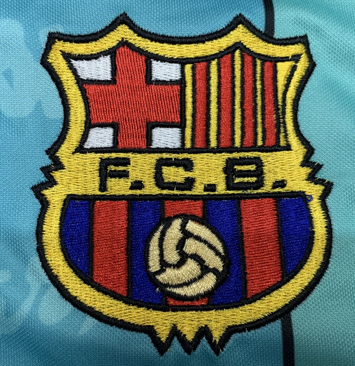 BARCELONA 1996/97 THUIS RETRO SHIRT 