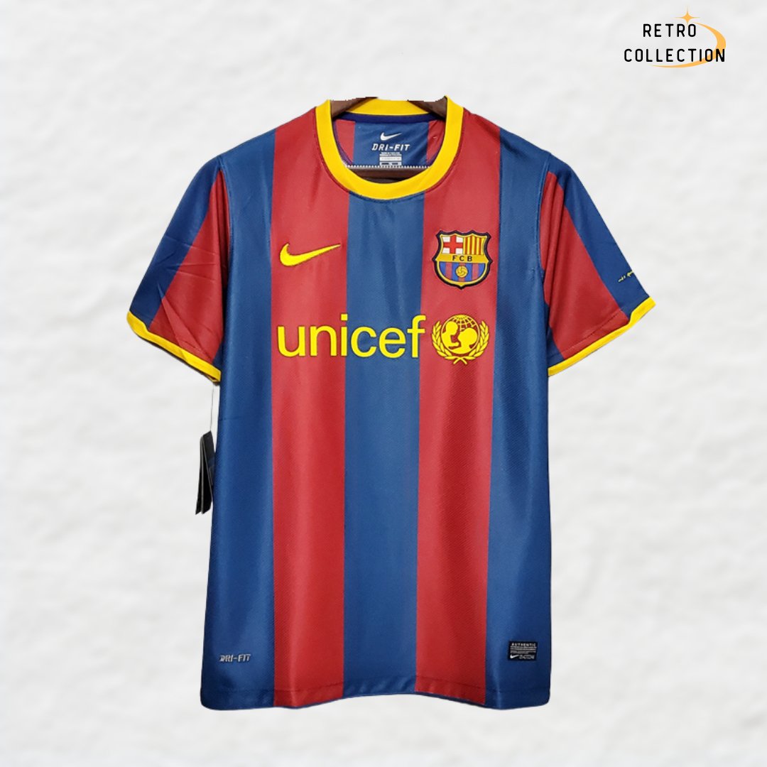 BARCELONA 2010/11 THUIS RETRO SHIRT