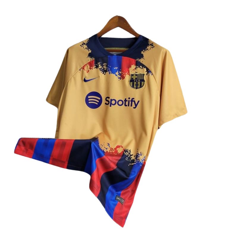 Barcelona Yellow Training kit 23-24 - Fan version