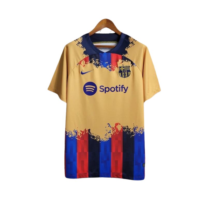 Barcelona Yellow Training kit 23-24 - Fan version