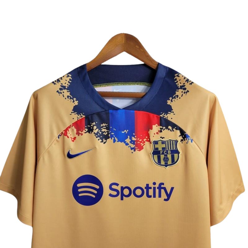 Barcelona Yellow Training kit 23-24 - Fan version