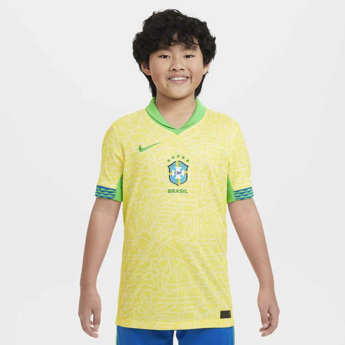 Brazil Home kit kids 2024/2025