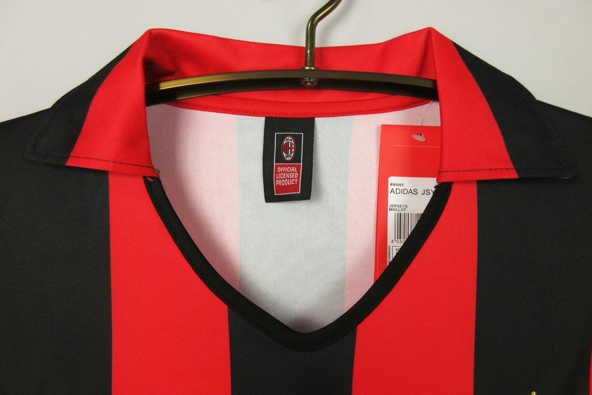 1988 1990 Ac Milan camiseta retro de local