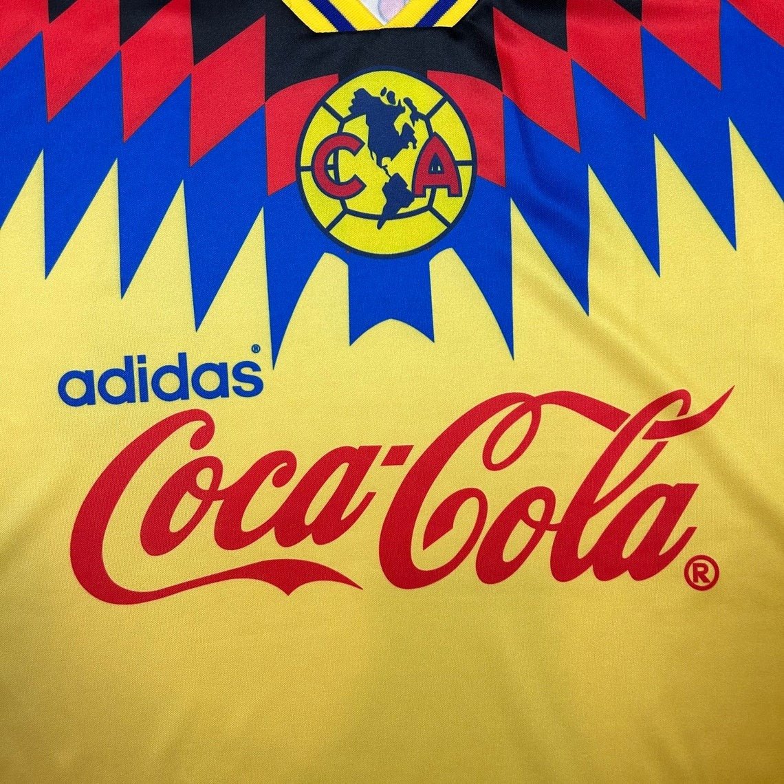 CLUB AMERICA 1995/98 HEIMTRIKOT „SOL“ RETRO 