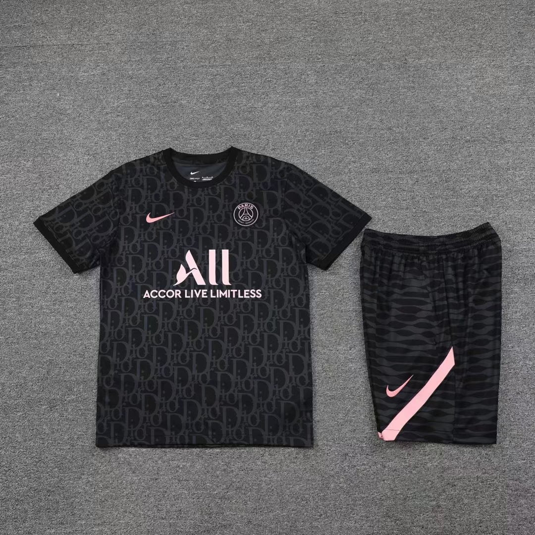 PSG x Dior-Set (T-Shirt + Shorts)