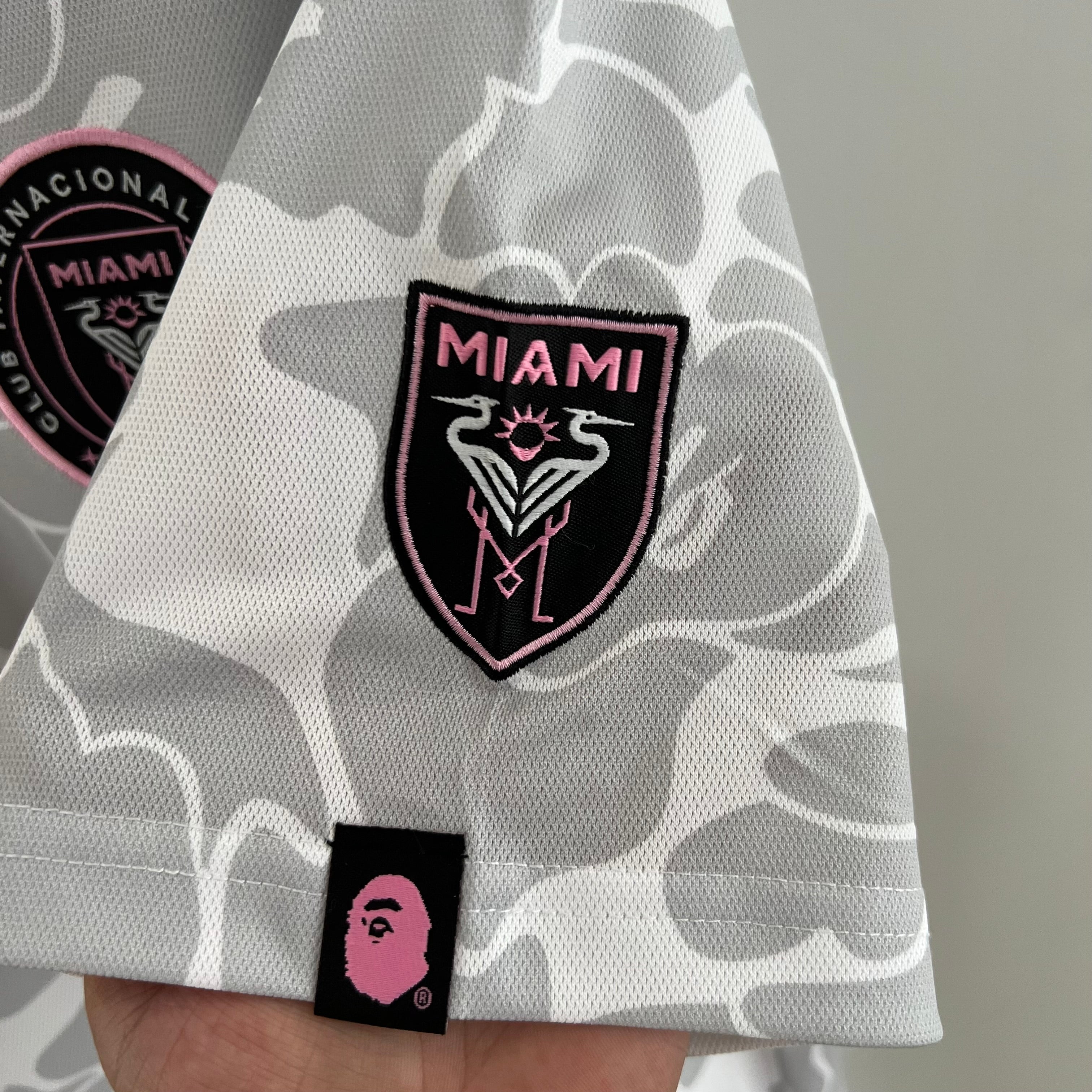 Inter Miami XA Bathing Ape 2023 Drittes Trikot 