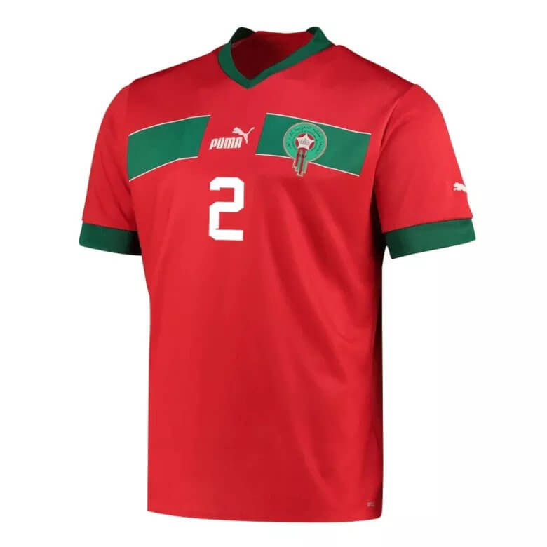 Hakimi Home Shirt - World Cup 2022