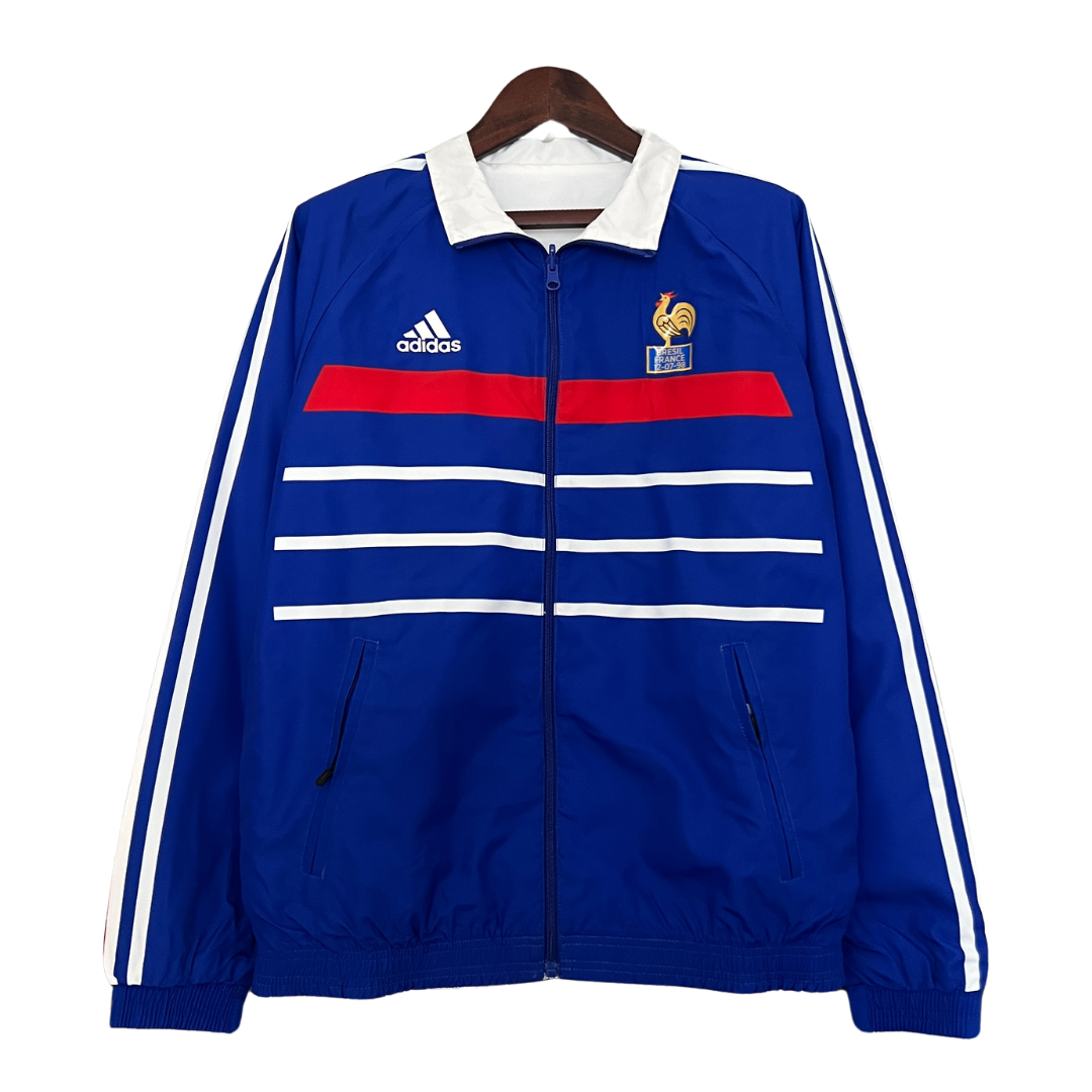 Frankreich WM 1998 Wendbare Retro-Jacke