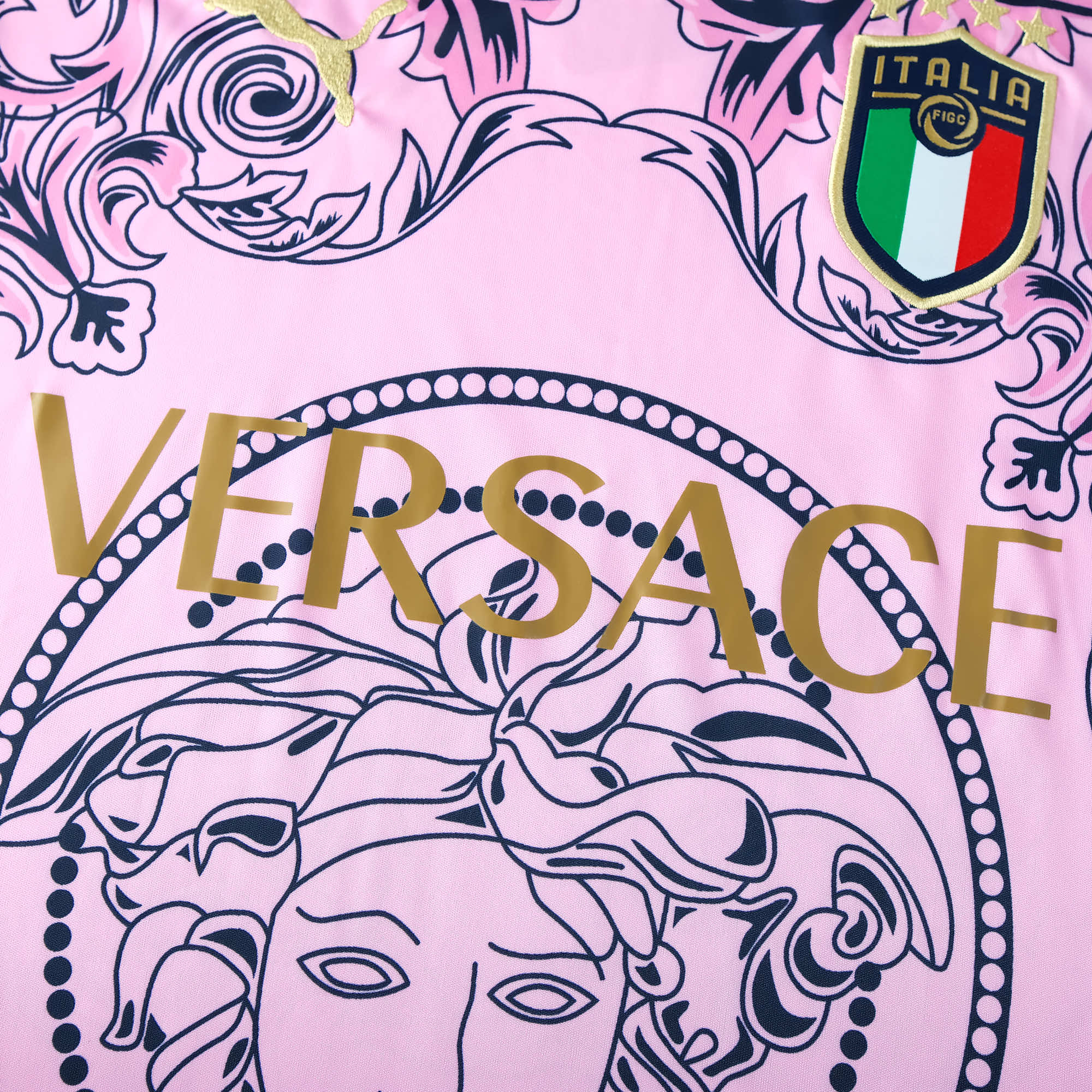ITALY X VERSACE 2022 CONCEPT (PINK) HOME SHIRT