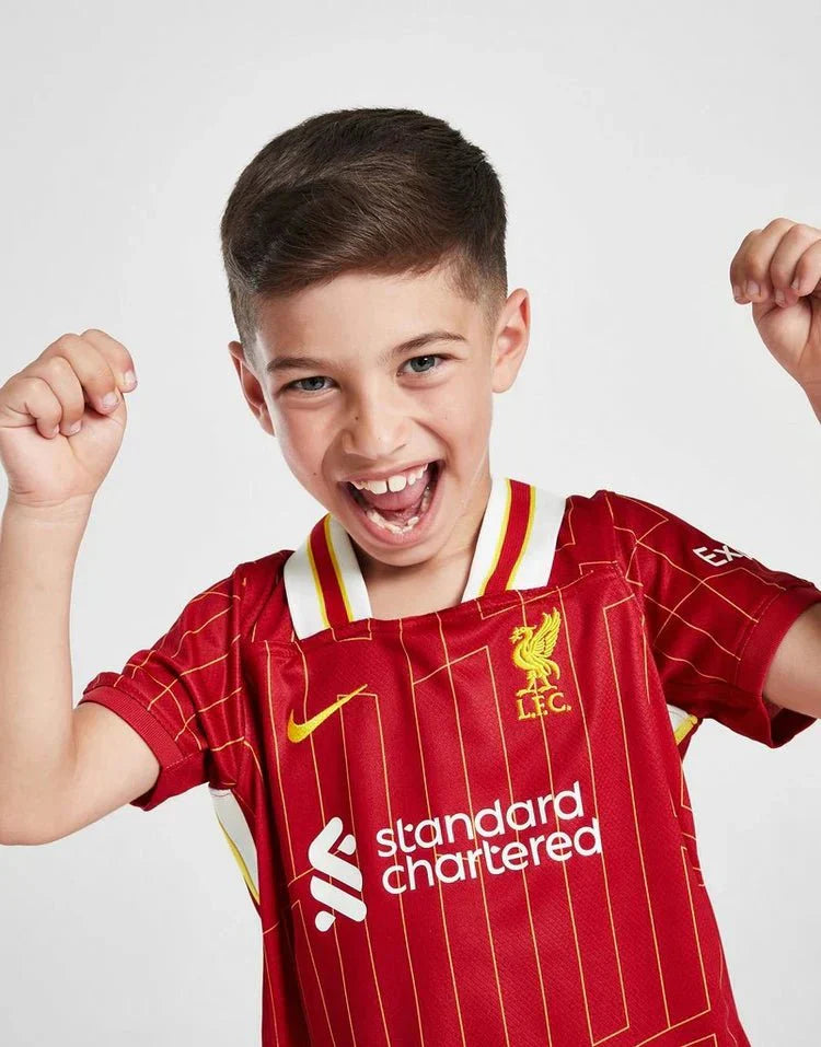 LIVERPOOL HOME-set voor kinderen 2024/25