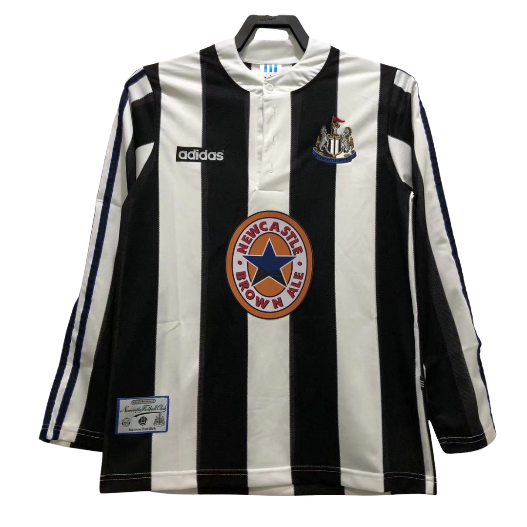 Newcastle thuisshirt met lange mouwen - 1995-97