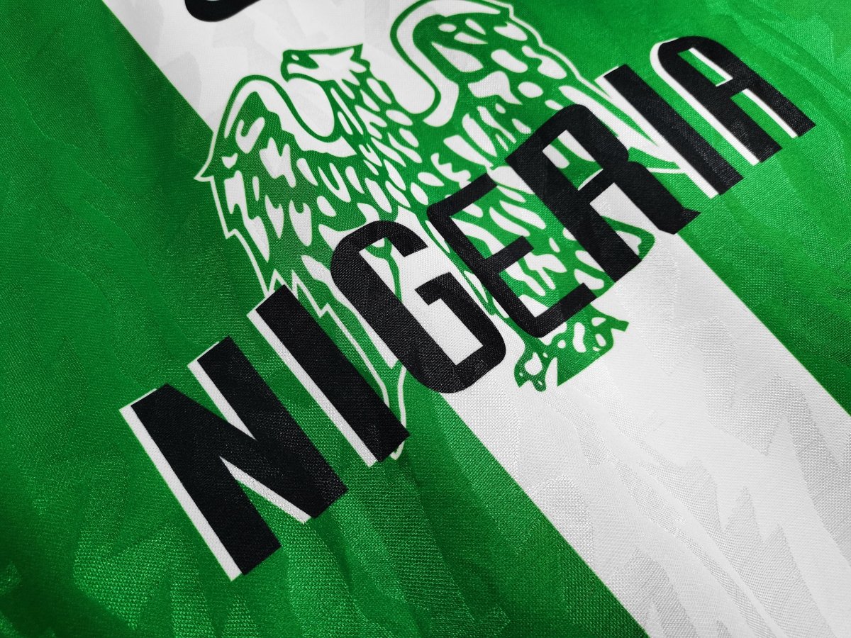 NIGERIA 1996 THUIS RETRO SHIRT 