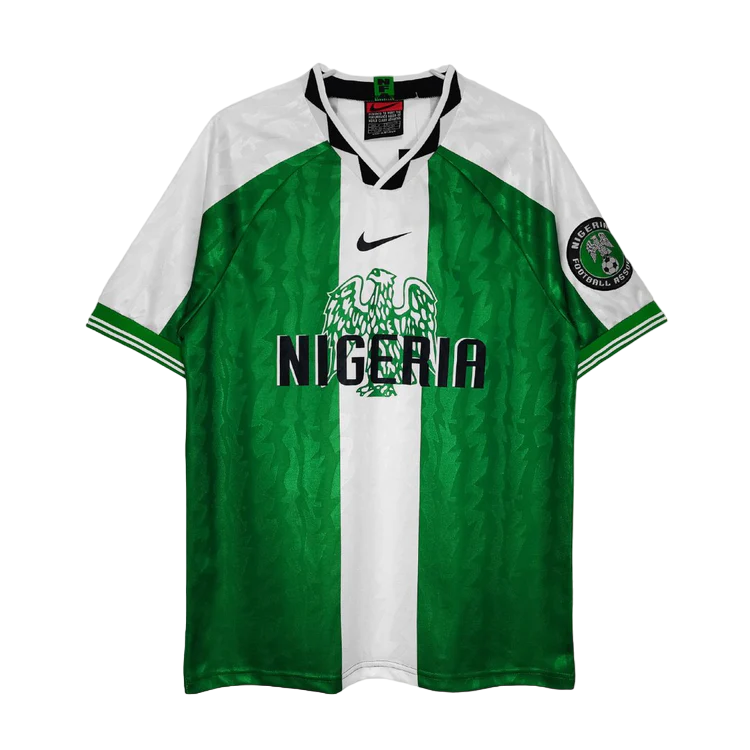 NIGERIA 1996 THUIS RETRO SHIRT 