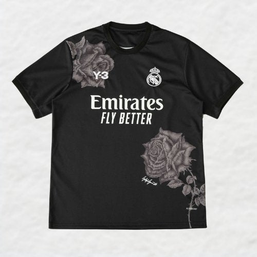 REAL MADRID X Y-3 2023/24 COLLAB (SCHWARZ) TRIKOT