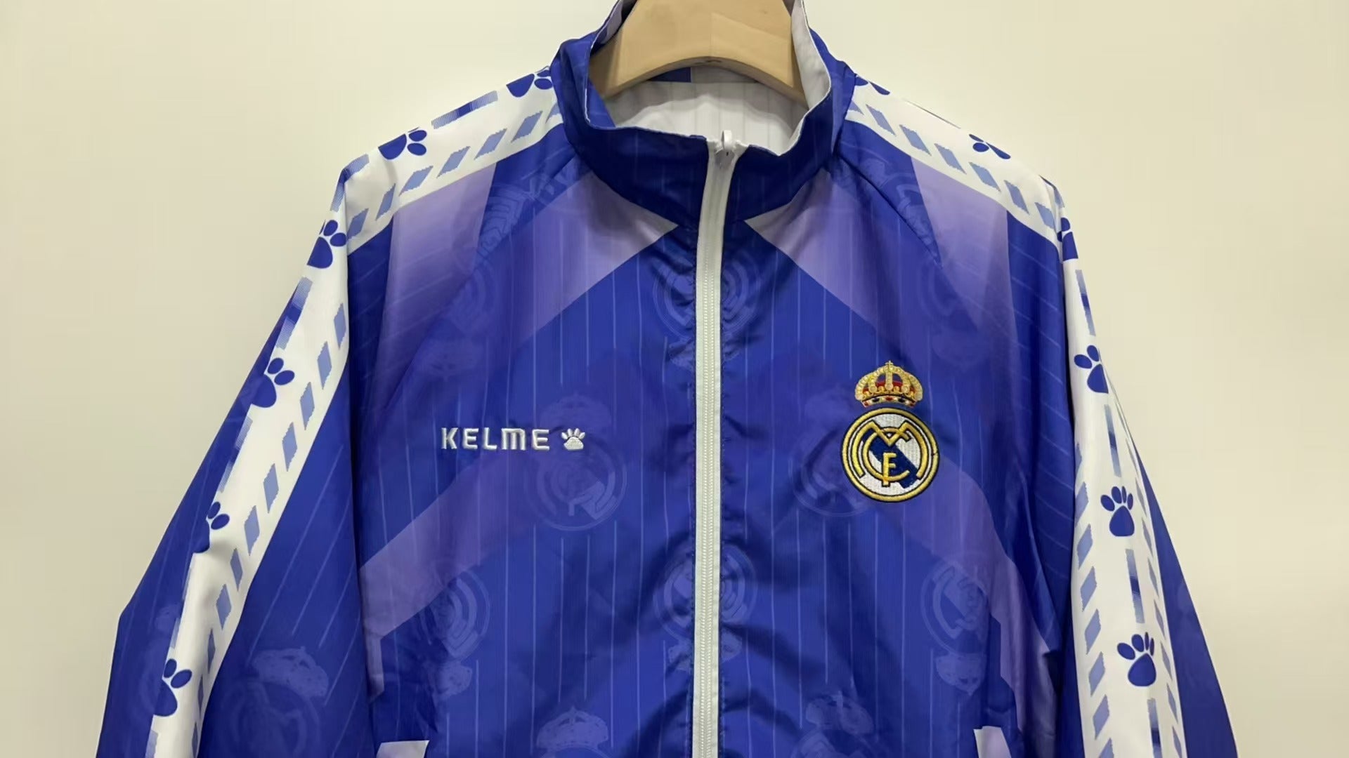 Real Madrid 1996-1997 Omkeerbaar Retrojack