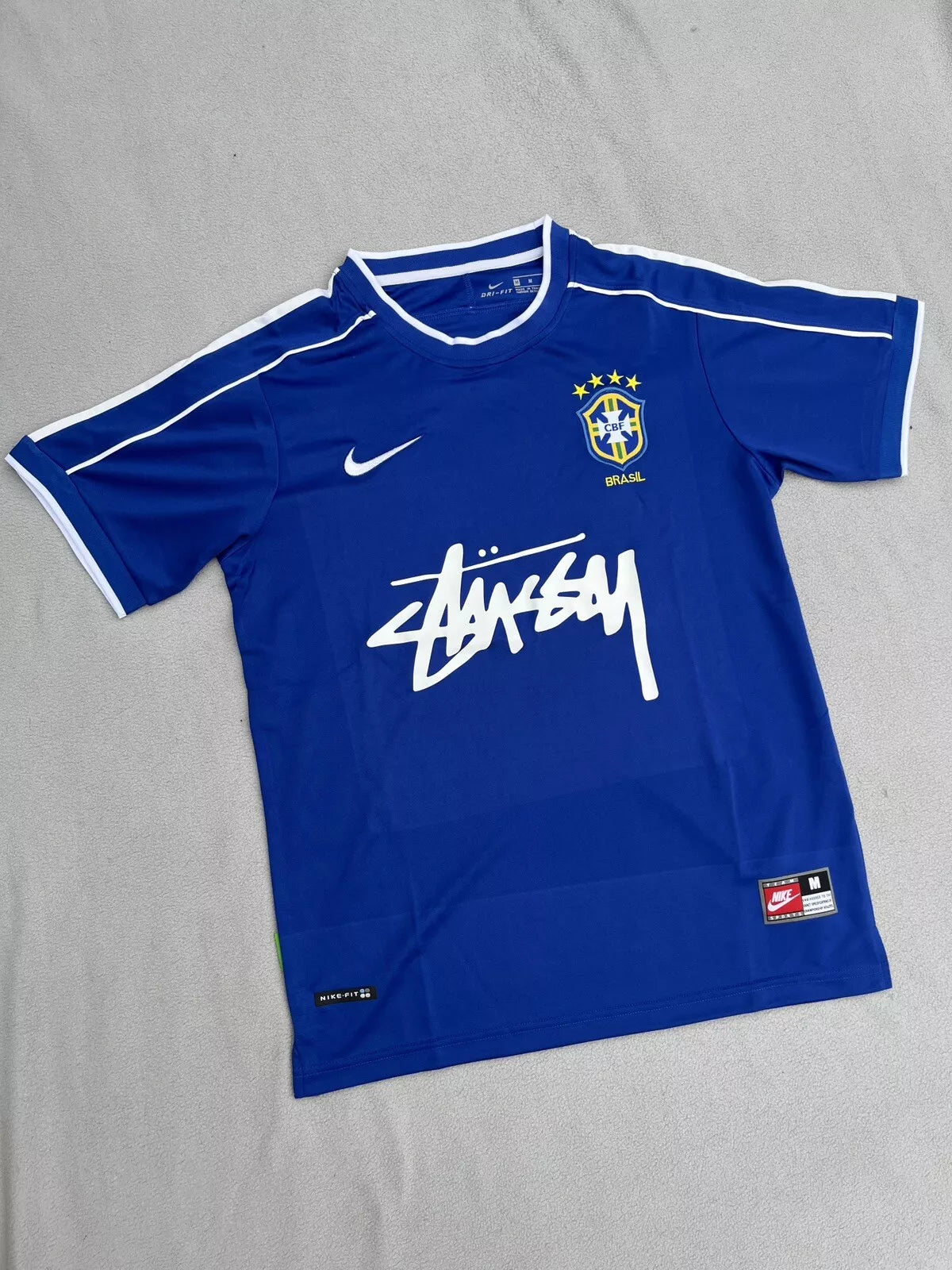 Stussy Brazil World Cup 1998 Away Shirt