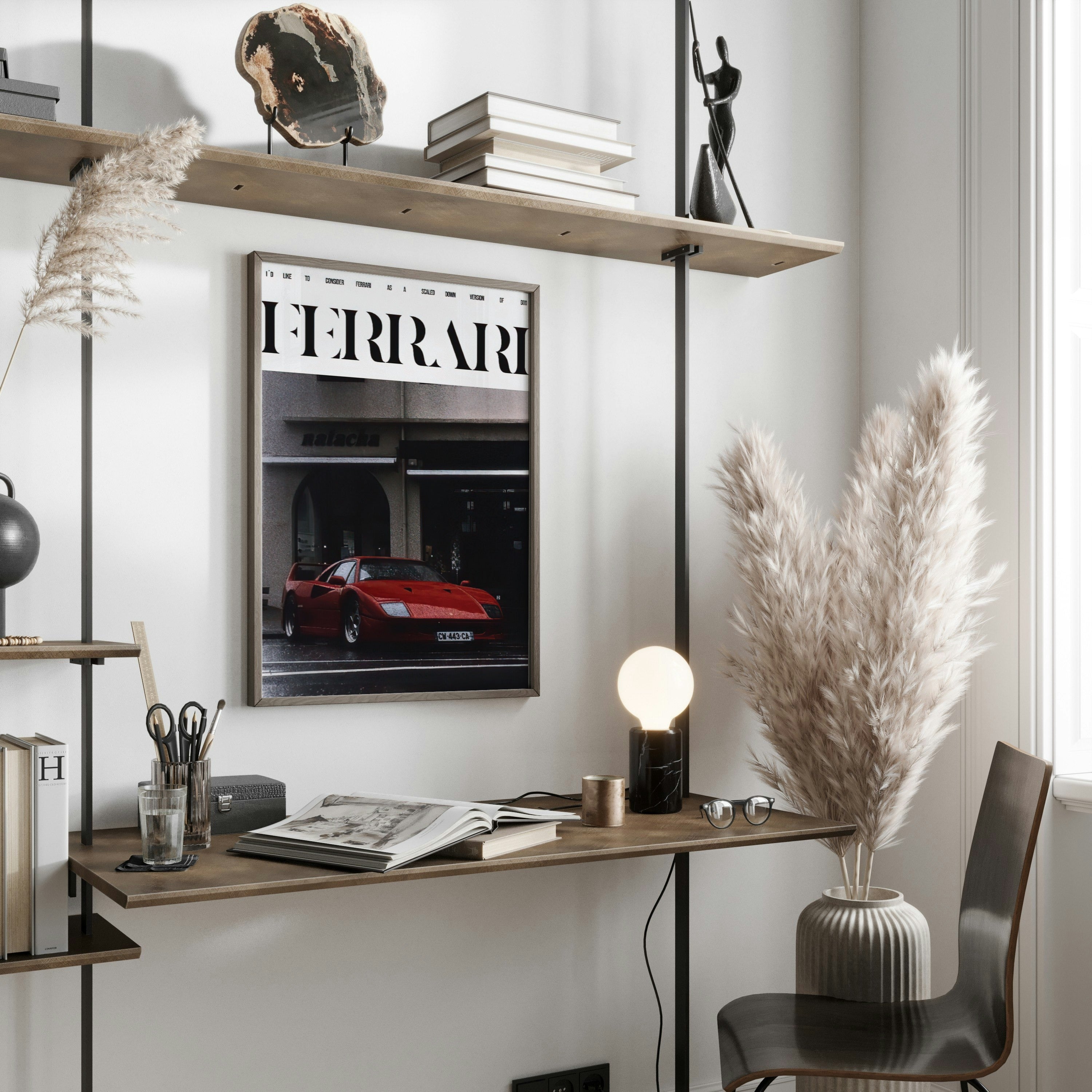 Ferrari Printable Wall Art Poster